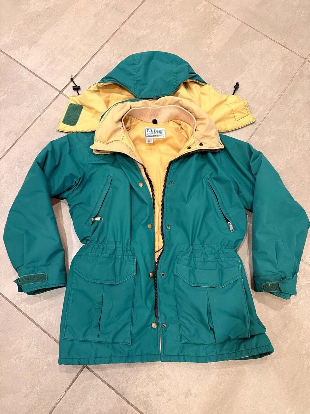 L.L. Bean Maine Warden's Parka Vintage Green Thinsulate Gore-Tex